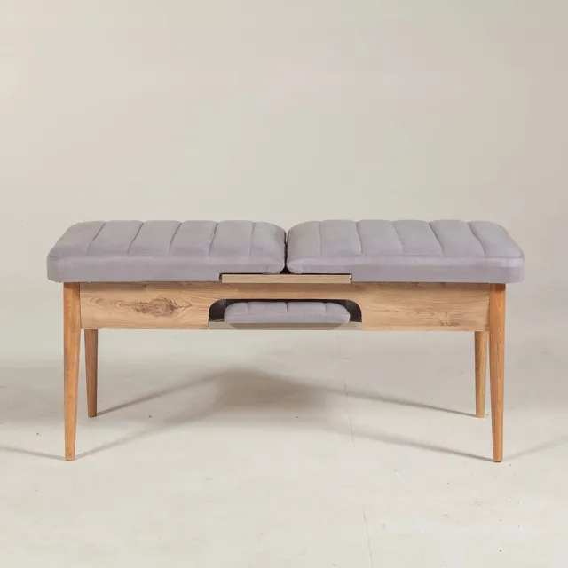 Sembol Bench Atlantik Soho Gri