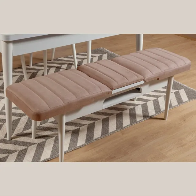 Sembol Bench Beyaz Taş