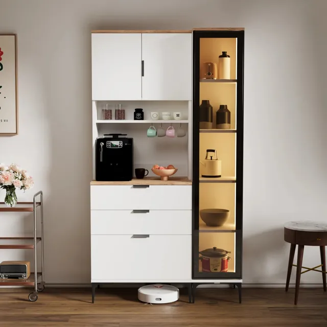 Telve Çekmeceli + 350 Ledli Dolap