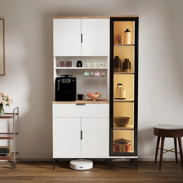 Telve Kapaklı + 350 Ledli Dolap