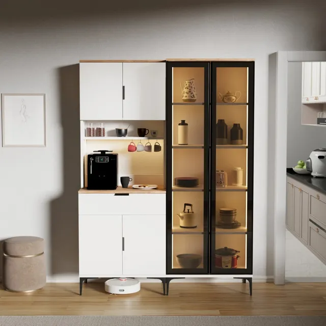 Telve Kapaklı + 700 Ledli Dolap