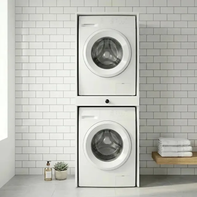Aqua Çamaşır/Kurutma Makinesi Dolabı